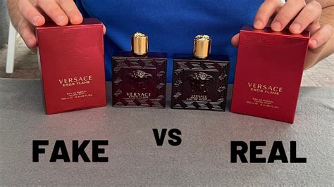 REAL VS. FAKE VERSACE EROS FLAME! 